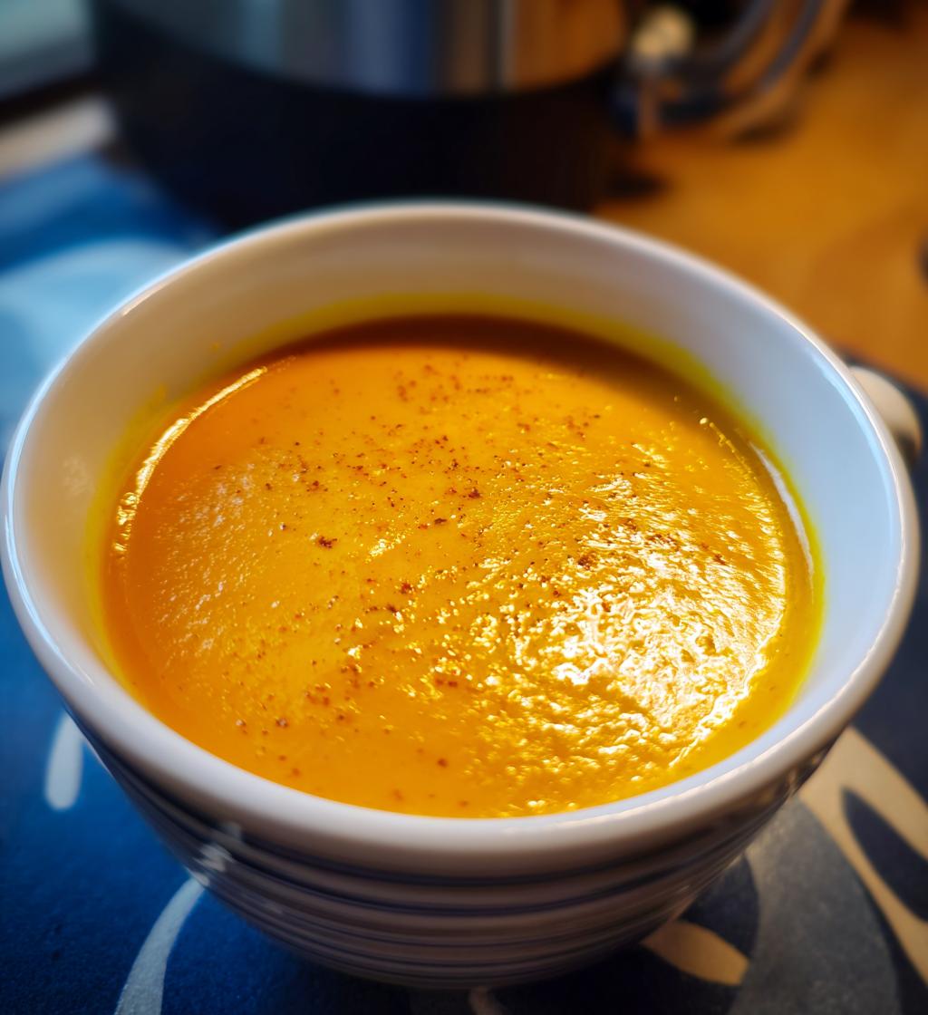 Creamy Pumpkin Soup Recipe - Easy, Delicious & Perfect for Fall - step by step