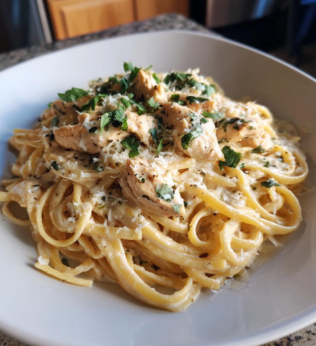 creamy chicken alfredo recipe