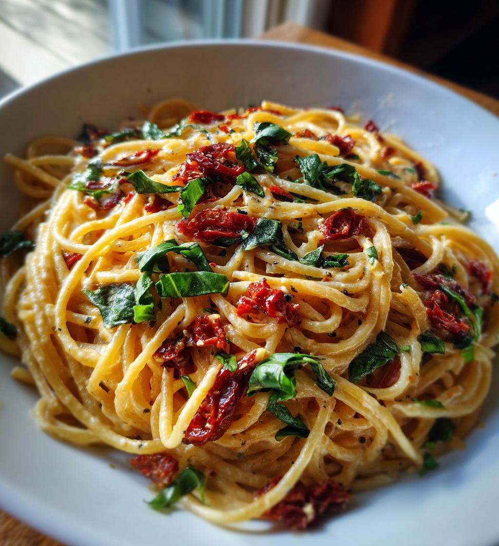 Creamy Sun Dried Tomato Pasta - Quick & Delicious Recipe