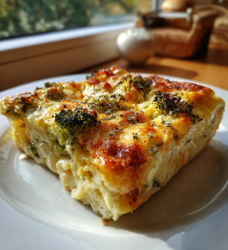 cheesy chicken and broccoli bake