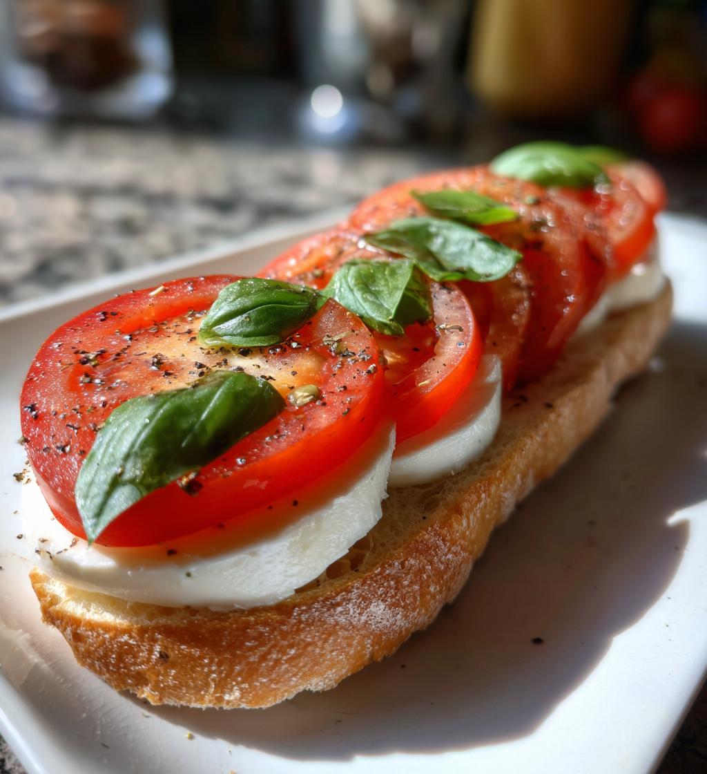 caprese sandwich recipe easy