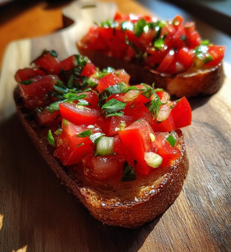 bruschetta recipe easy classic tomato