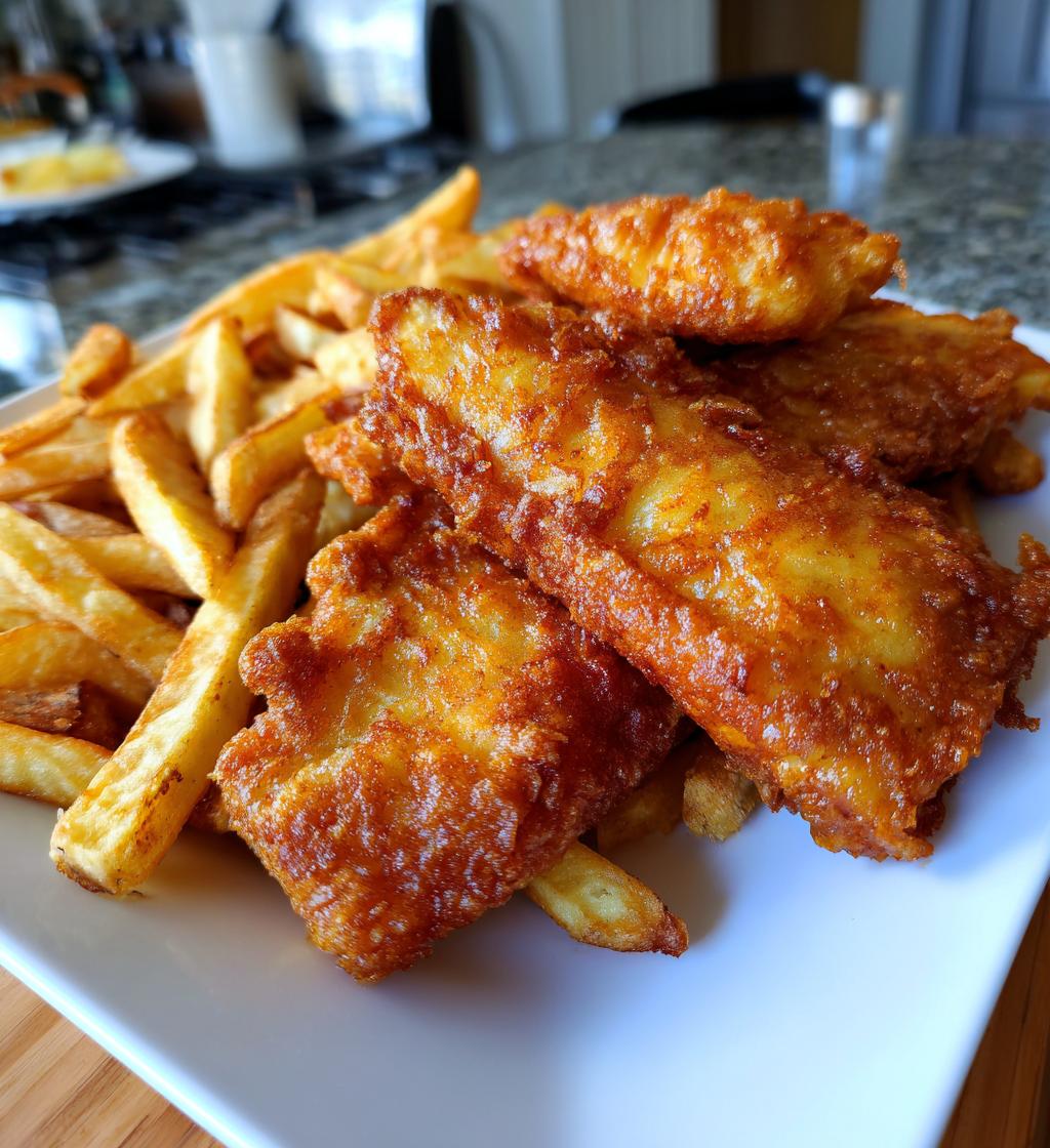Air Fryer Fish and Chips Recipe Easy - Crispy and Delicious
