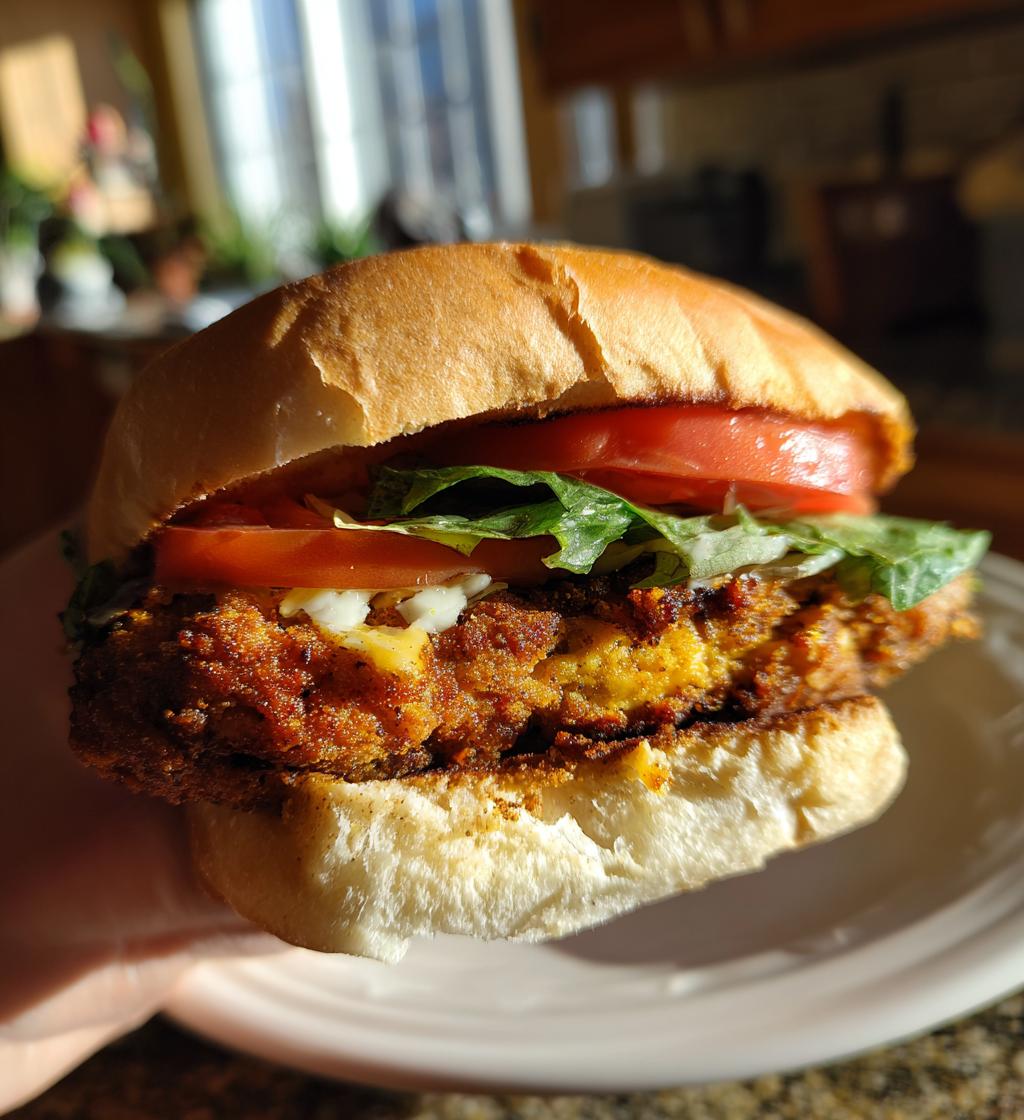 air fryer chicken sandwich recipe crispy
