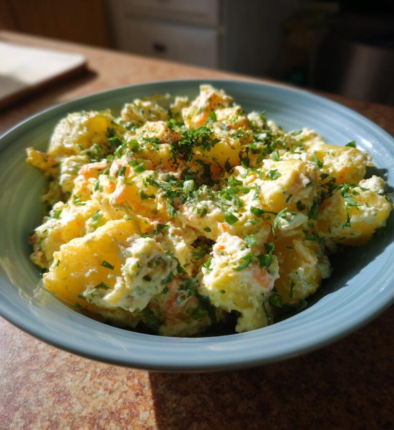 homemade potato salad recipe for 4th of July